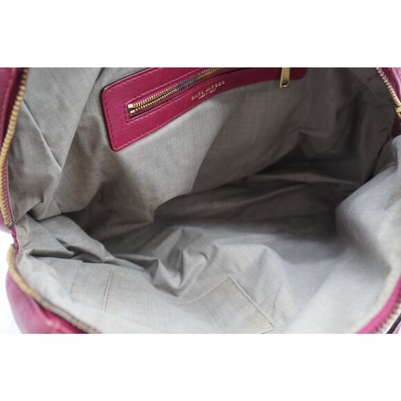 AUTH MARC JACOBS QUILTED SPRING STREET TOTE RED LEATHER RETAIL $1275 - Picture 11 of 11